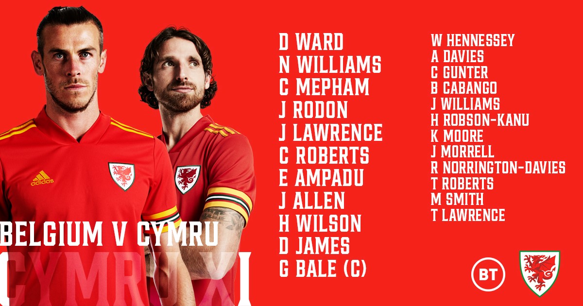 🇧🇪🏴󠁧󠁢󠁷󠁬󠁳󠁿 | The road to the 2022 FIFA World Cup starts with this line-up...

#BELWAL | #WCQ | #TogetherStronger