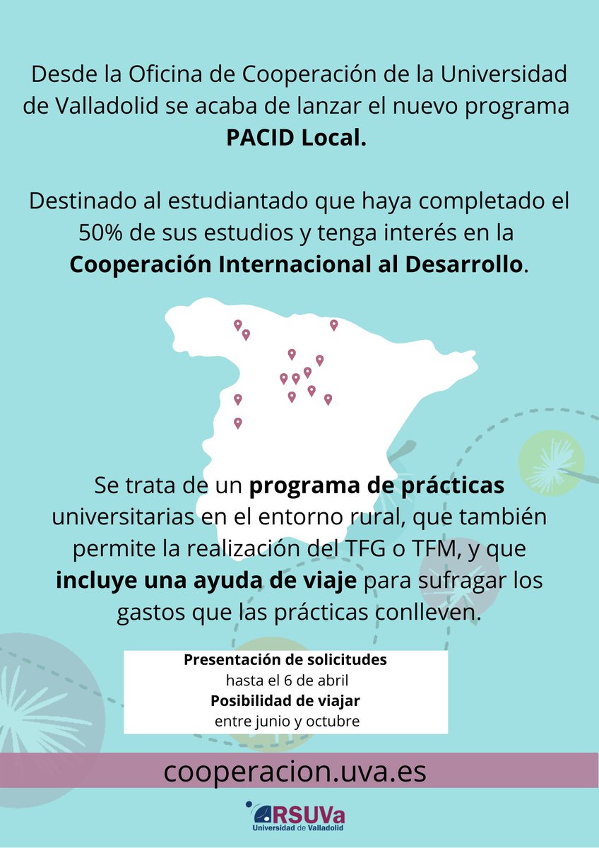 ConsejoSocUVa's tweet photo. RT @feyts_uva: https://t.co/glWMrK2WbZ https://t.co/pnkTqa1iwR