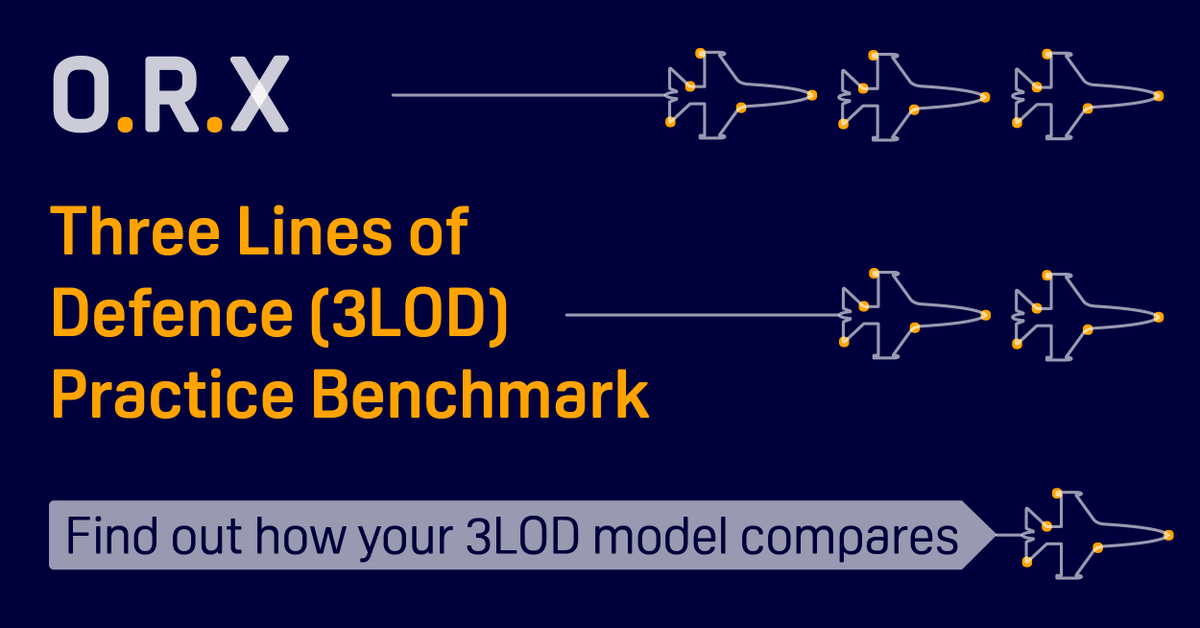 ORX_association's tweet photo. How does your three lines of defence (3LOD) model compare?
Find out how the #3LOD is implemented in practice and helps #OperationalRisk teams understand what can be improved and the direction of travel in the industry in our latest Practice Benchmark:
https://t.co/wc2UktWODJ https://t.co/eO2yIjxQS2