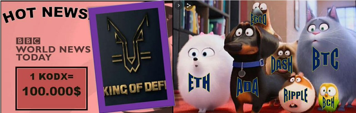 <a href="/kodxofficial/">KING OF DEFI</a> #KODX_To_The_Moon 🚀💕

#btc #tron #contest #meme #Crypto #eth