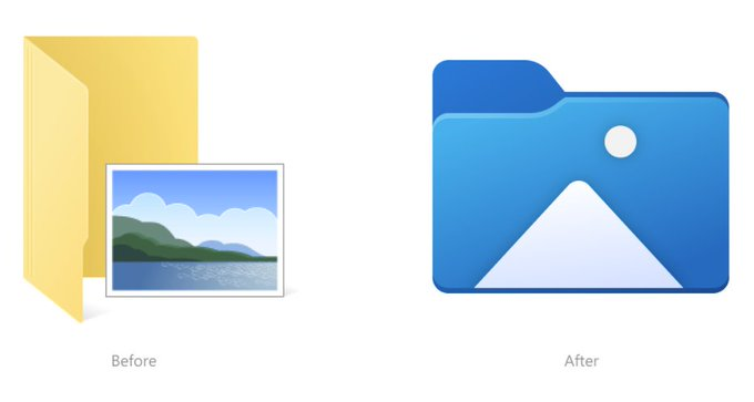 christinakoehn's tweet photo. Check out our new File Explorer icons in Windows 10! https://t.co/ATptuaMMNV https://t.co/53cyxRFRQb