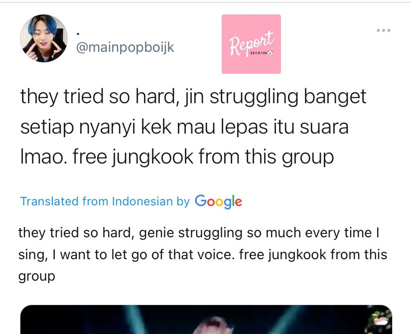 reportseokjin's tweet photo. REPORT AND BLOCK 

> https://t.co/jK0xS6d9T9
> https://t.co/ADUMtWeBoH https://t.co/Od1N7Fc13g