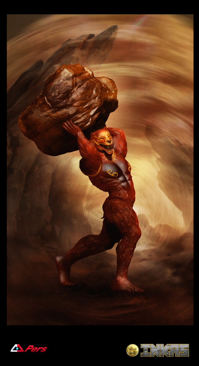 Ukumari, also known as "Ukuku", is a genetic aberration created by the archaic science of the serpent-god Amaru Wiraqucha.
Tabletopia: tabletopia.com/games/inkas
#printplay #pnp #tabletopia #boardgame #game #kickstarter #miniatures