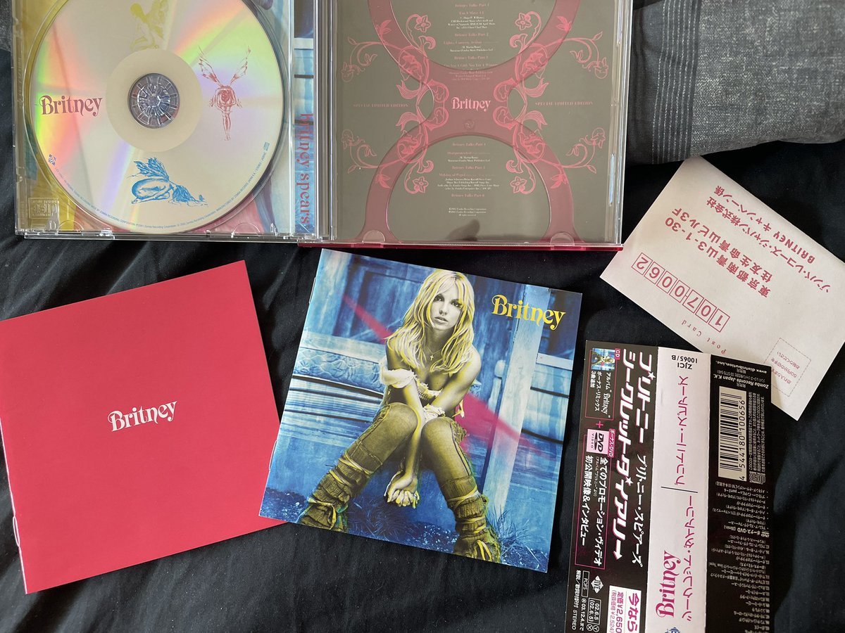 shaidfeg's tweet photo. @britneyspears #BritneySpears #britneyspecialedition #ブリトニースピアーズ #japneseadition #britney #britneycollector #cd #music #musica #britneycollection https://t.co/vJSBDVfvEA
