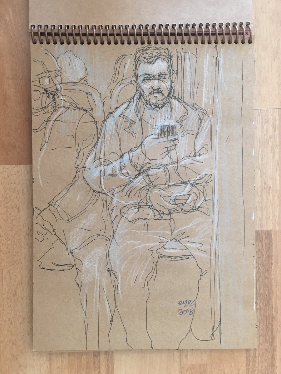 Eyas965's tweet photo. 2018
#sketchbookdrawing
#inkdrawing #art_collective #art_worldly #doodles #drawing #pencildrawing #life_drawing_plus #people #inthebus🚌 #support #portrait
#women #blackandwhite
#lineart #ressam #sanat #finearts
#فن_تشكيلي #رسم_حر #اسكتش https://t.co/qivEF2aOG3