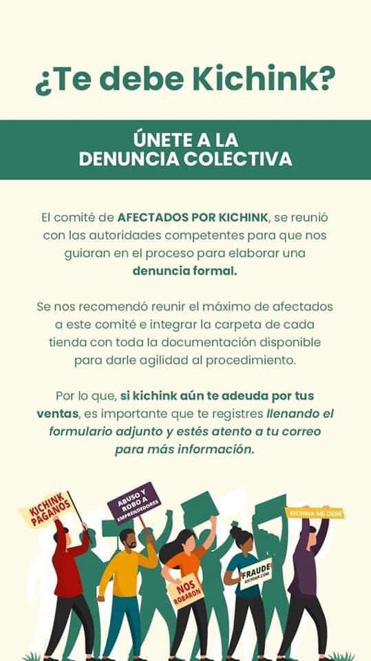 aleferman's tweet photo. #Kichink te debe???

Estamos creando una base de datos que se va a presentar a las autoridades.Nos pueden apoyar llenando este formulario, muchas gracias.

#kichinknopaga

https://t.co/i69ndwQN0q https://t.co/jWXzQC700H