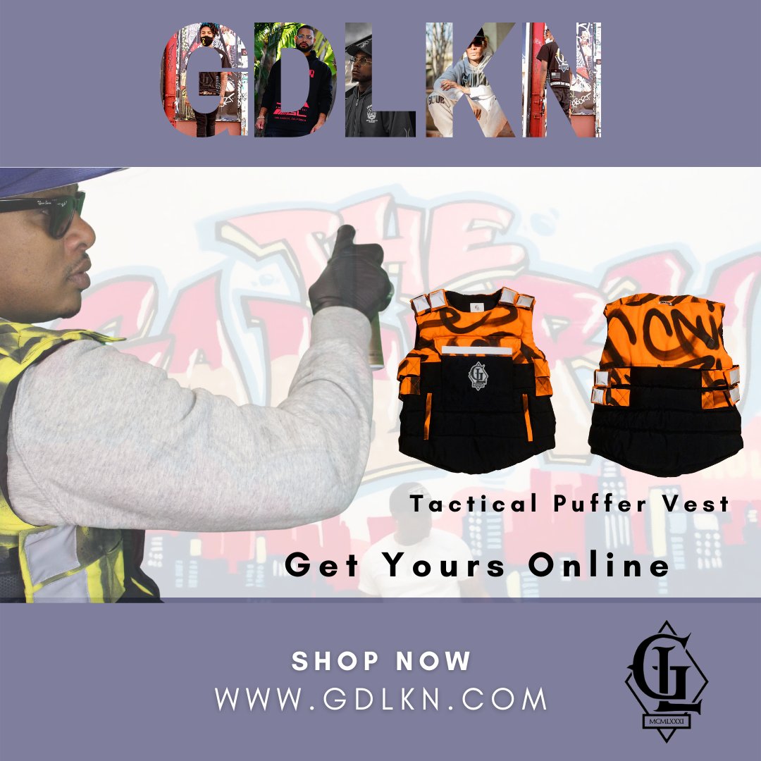 askillya's tweet photo. Fly and functional get your Tactical Puffer Vest... At https://t.co/EQbchozXJa
#gdlkn #guudlukinclothing #askillya #streetwear #grindtilludie https://t.co/jD9meD7UTn