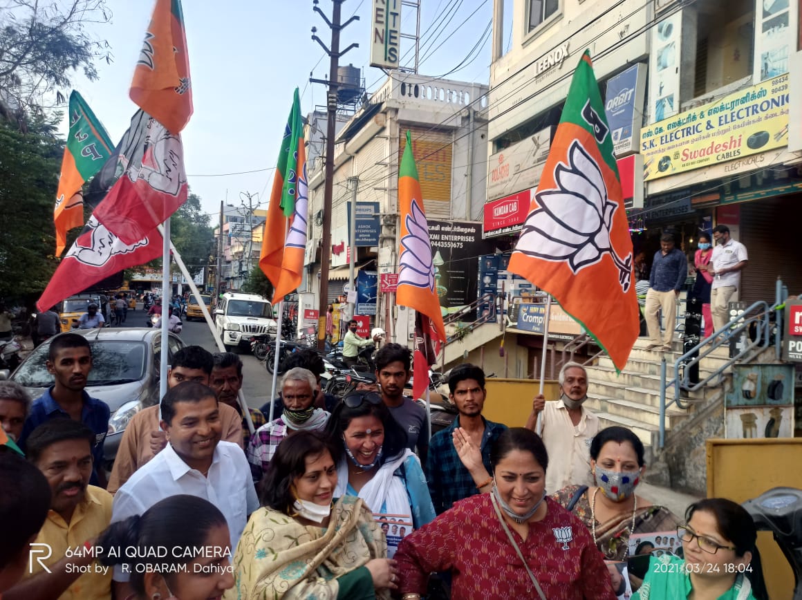 #Cox_Street_Coimbatore 

#Tamilnadu_Assembly_Elections

<a href="/VanathiBJP/">Vanathi Srinivasan</a> 
#Vanathi4KovaiSouth