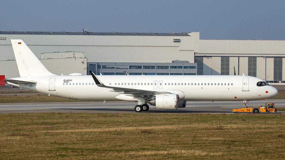 sralfalo's tweet photo. Next @airbus #a321neo for @TitanAirways to wear the #unionjack #dayay #ggbni #msn10238
Guess what the UK registration stands for?! 😎 https://t.co/WQ15eA5YC0