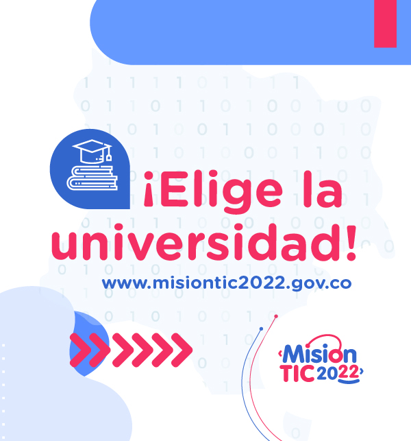 karenabudi's tweet photo. ¡#ElegidosParaTriunfar en #MisiónTIC2022! Ya pueden escoger entre las siguientes universidades @UNALoficial, @UninorteCo, @UpbColombia, @USergioArboleda, @unab_online, @UIS, @UdeCaldas, @UdeA, @UTPereira, @UElBosque para iniciar la formación en la ruta 2👉
https://t.co/tKaFc9z3Cm https://t.co/mHifFGrwH2