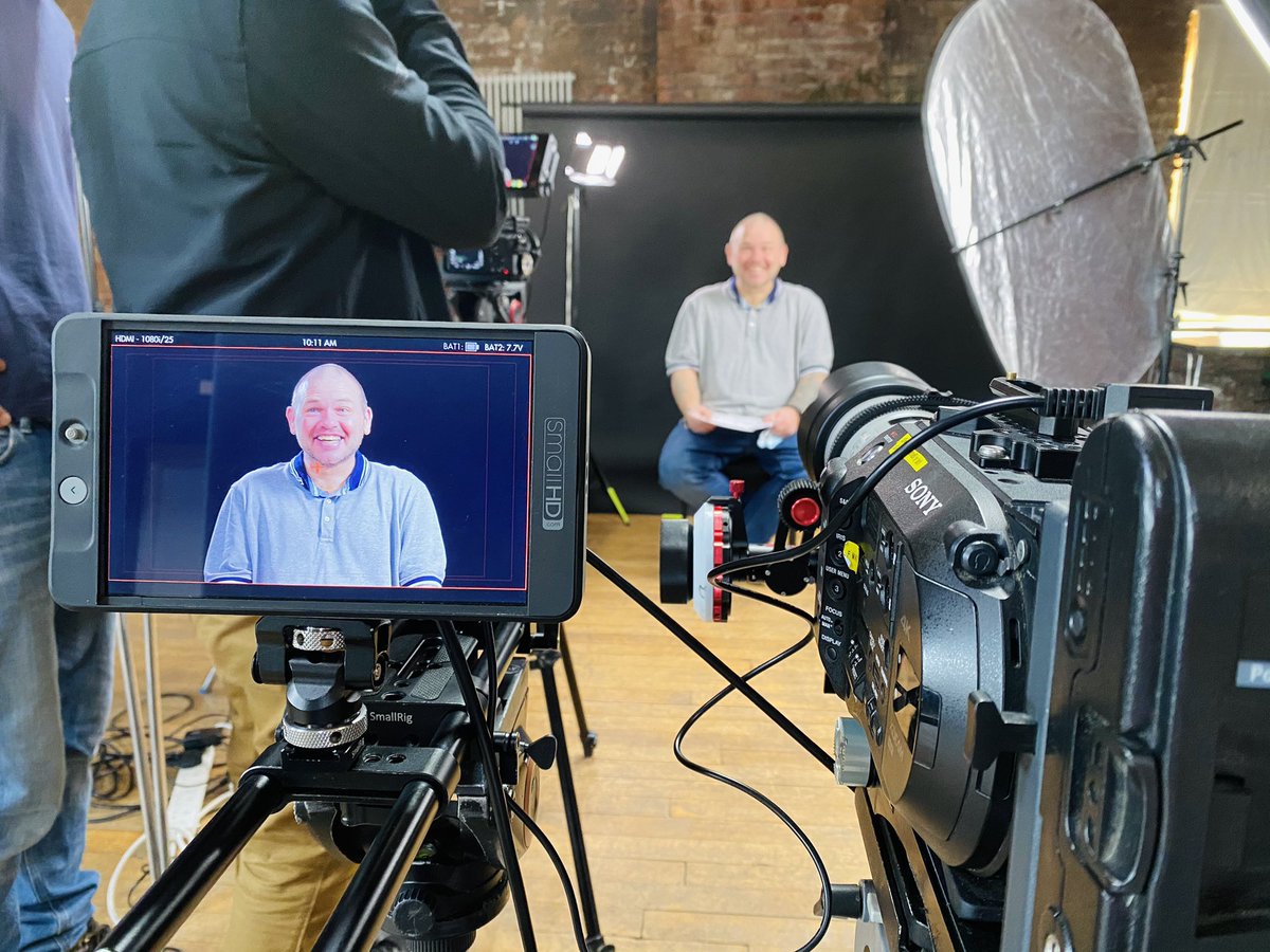 DibbyTheatre's tweet photo. Today we filmed @MarkHol59133101’s  story with @bocafilmsuk - 1 of 3 remarkable stories of fighting, surviving, living and thriving with HIV. 

Part of #InEqualParts funded by @ace_national and supported by @ContactMcr 🏳️‍🌈🏳️‍⚧️❤️ https://t.co/hvnwdOMVZB