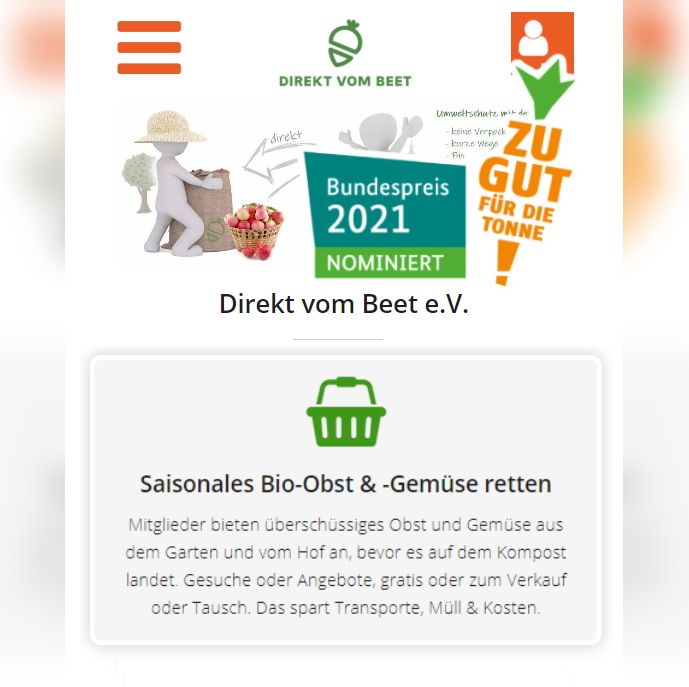 Wir freuen uns total auf die Preisverleihung am 20.05.2021. Solange müssen wir noch aushalten. Was wir machen? Wir bringen Gärtner*innen und Nicht-Gärtner*innen zusammen. Eigentlich ganz einfach, nur digital. Das spart Müll, Transporte und Geld.

#direktvombeet #Bundespreis2021