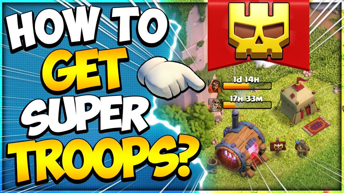 ClashofClans's tweet photo. It's been nearly a year since the launch of the Super Troops 🙀 But if you're new to these powered-up versions of your Troops, check out this guide by @sargtraingaming: what are Super Troops, how to obtain them, their special abilities &amp; more!

📺: https://t.co/s41oAZ11ID https://t.co/WmIfuBLudW