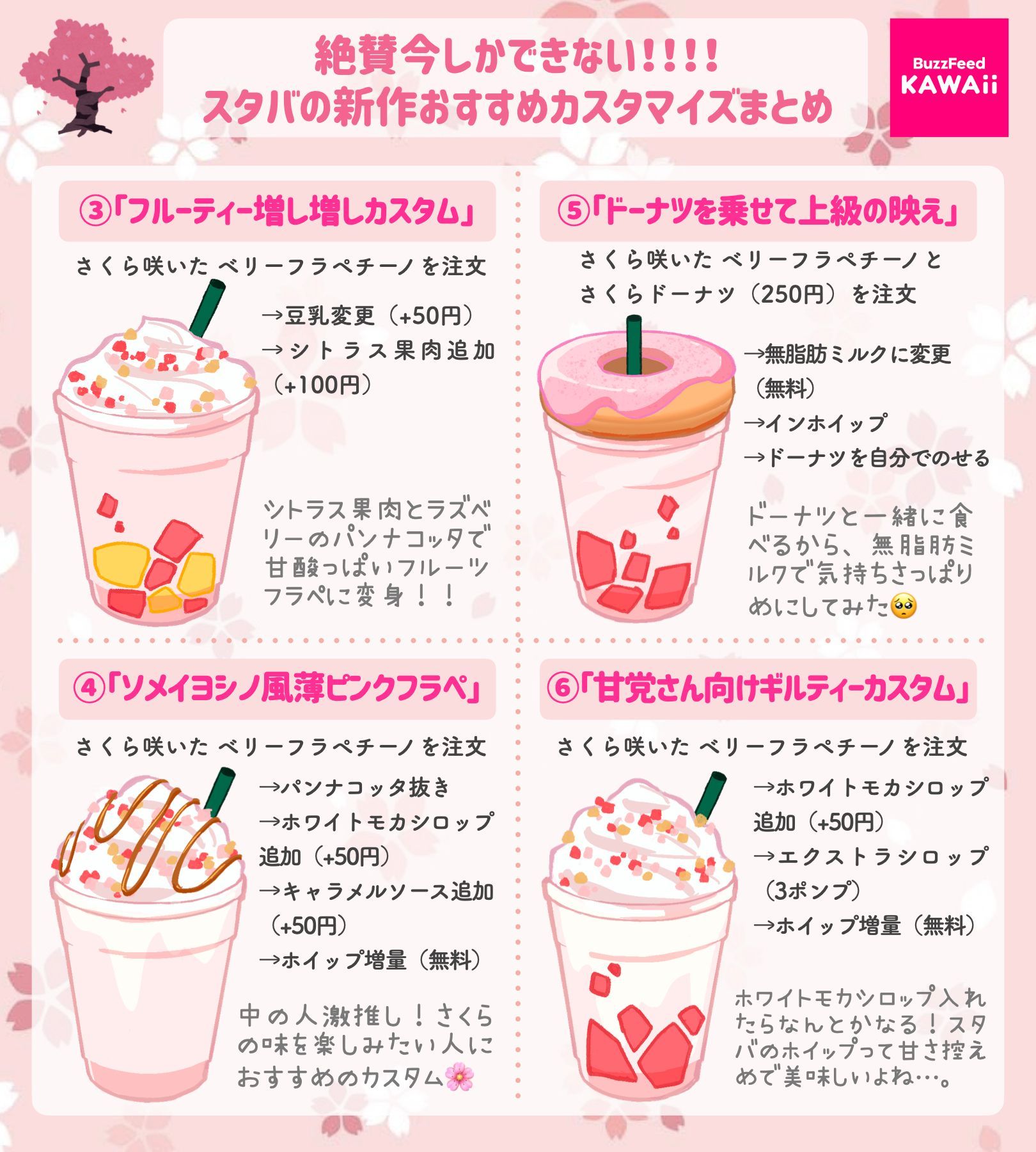 スタバ新作をさらに美味しく さくら咲いた ベリー フラペチーノ のオススメカスタマイズまとめ 話題の画像プラス スタバ新作をさらに美味しく さくら咲いた ベリー フラペチーノ のオススメカスタマイズまとめ 話題の画像プラス