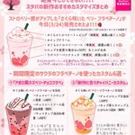 スタバ新作をさらに美味しく!？「さくら咲いた ベリー フラペチーノ」のオススメカスタマイズまとめ!