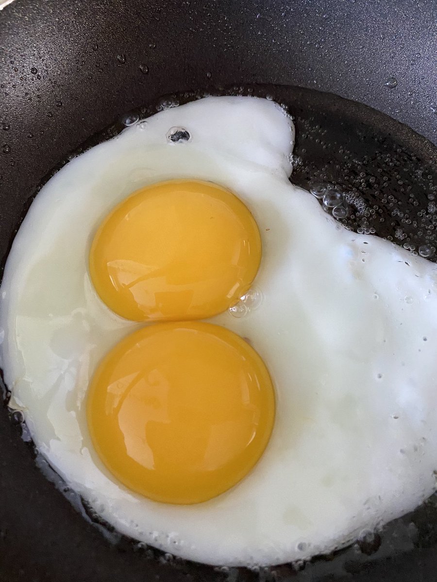 juliebry2020's tweet photo. These eggs are blummin huge .... #doubleyolkers #poorchicken 😳 https://t.co/RV7wCs0lZB