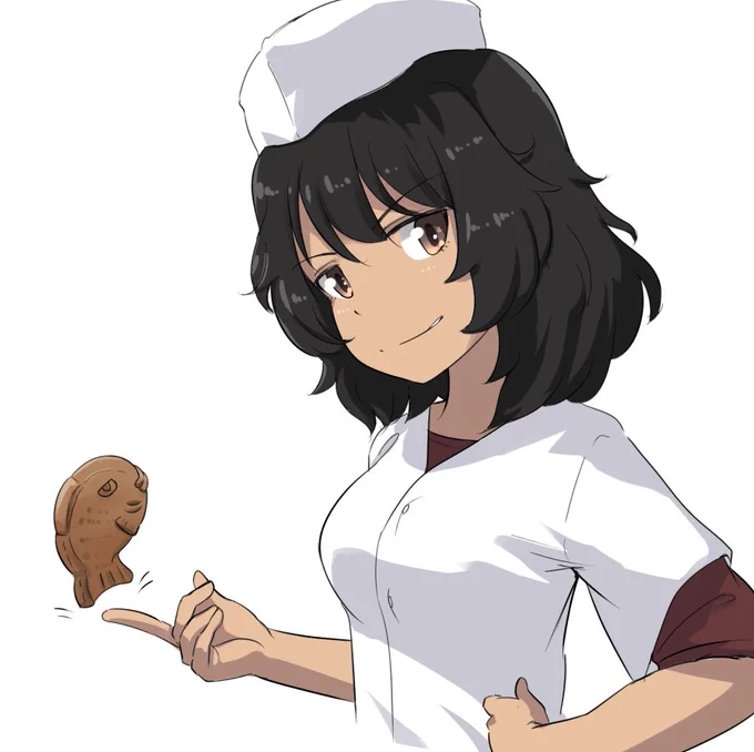 #ガルパン版深夜のお絵描き60分一本勝負
#ガルパン版深夜のお絵描き60分一本勝負_20210324
たいやきくん 