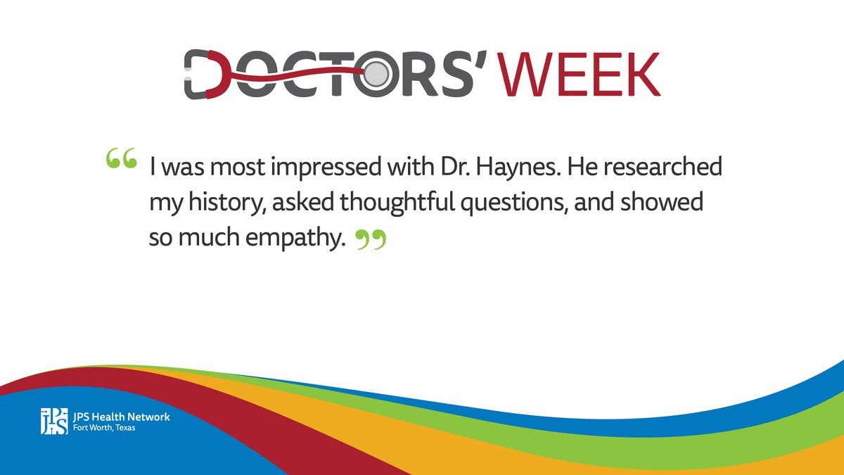 JPS_Health's tweet photo. Taking the time to listen and talk with patients is so key to what Family Medicine physicians do. We appreciate you! @JPSFMR @TXFamilyDocs @aafp 
#ThankADoc #JPSpride #JPSdocs https://t.co/FT5m9m1kx6