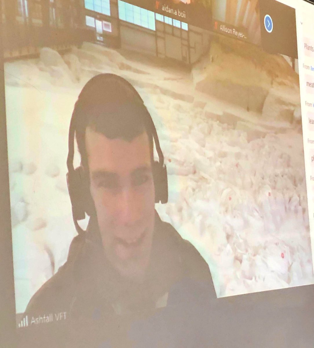MAECCPSK12's tweet photo. Yesterday our 5th graders enjoyed a virtual field trip to the University of Nebraska’s Ashfall fossil site! Thanks to our PTO for making this possible for our students! #TeamCardinal https://t.co/TsuheNADjj