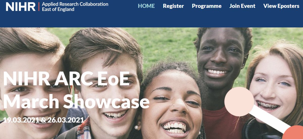 ARC_EoE's tweet photo. There's still time to register for the 2nd day of our @ARC_EoE showcase event this Friday 26th March. Hear about #HealthEconomics, #InclusiveInvolvement, #Ageing&MultiMorbidity, MentalHealth and #CapacityBuilding👉 https://t.co/SibIYN73tD https://t.co/KP6hIviPxw