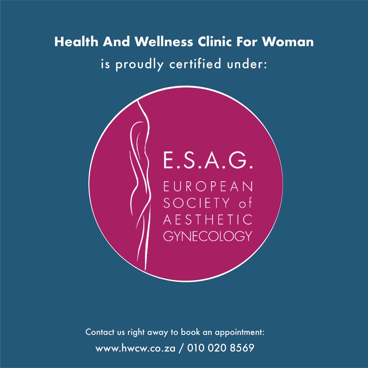 hwcwsa's tweet photo. The European Society of Aesthetic Gynecology, E.S.A.G is a premier professional organization and educational body of Aesthetic and Cosmetic Gynecology. It is headquartered in Europe and has a global reach from all continents.
For more details visit link on the poster. #HWCW #ESAG https://t.co/rXNhbpHiOh