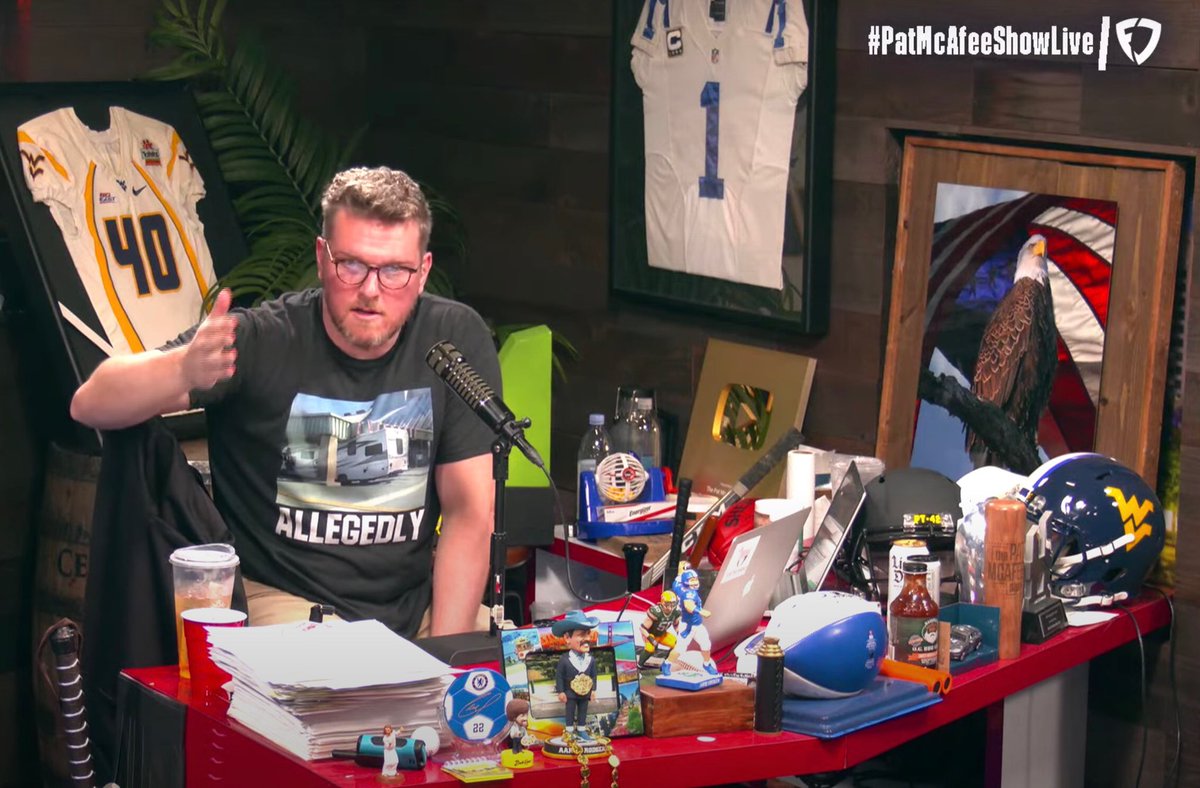 PatMcAfeeShow's tweet photo. How it started:             How it’s going: https://t.co/O90sPqDlGN