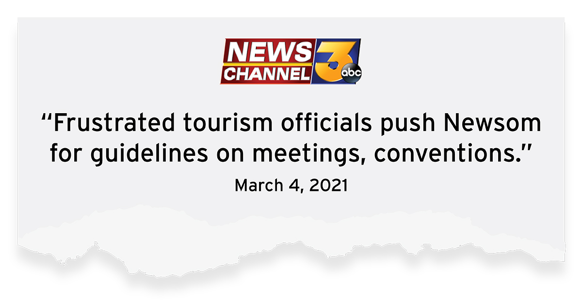 VisitVisalia's tweet photo. Every day, convention centers, hotels & others try to convince clients not to cancel & take their business to a state currently open. @CAgovernor we #NeedGuidelinesNow as reopening tomorrow requires action today. https://t.co/GgAPxaHCSm
