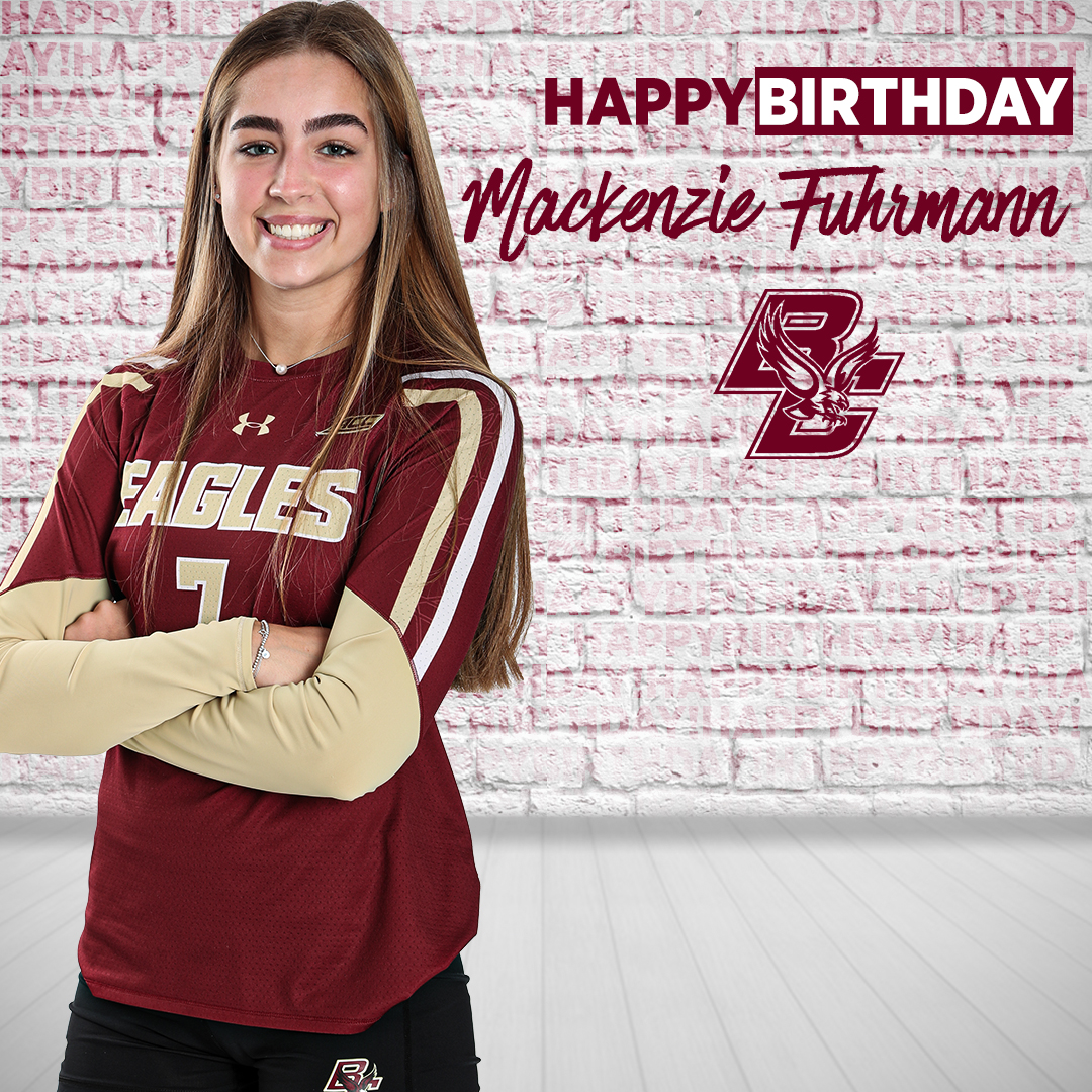 BC_Volleyball's tweet photo. 🎉🎊 Happy birthday Mackenzie Fuhrmann!! https://t.co/HvbvqJULgP