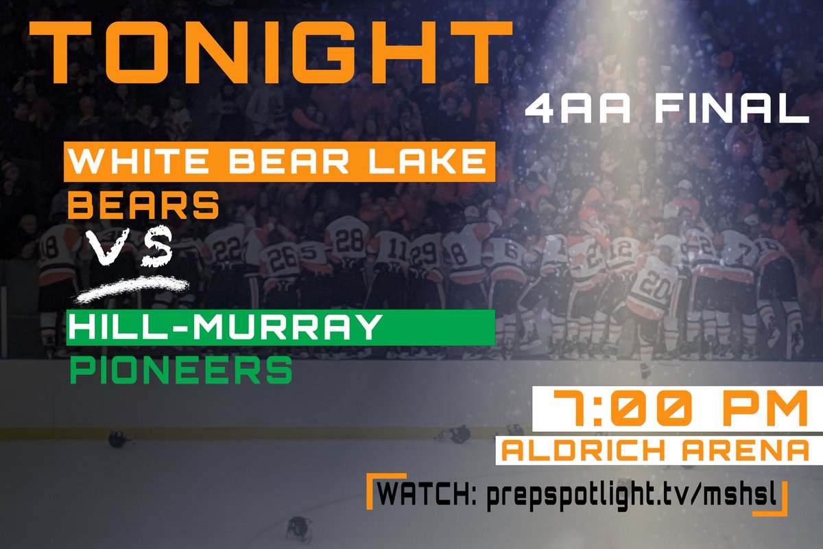 WBLHS_Hockey's tweet photo. We take on @HMBoysHockey tonight in the Section 4AA Final. Go Bears! https://t.co/h4XSd6Gl9q