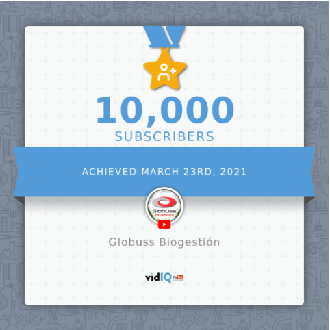 biogestion_CO's tweet photo. Globuss Biogestión llegó a los 10 mil subs en Youtube 🥳🥳🥳 gracias a todos y todas ustedes.
#youtube #10000subs #suscriptores #hito #logro #biogestion #nbic #industria40 #FelizMiercoles https://t.co/FtySPYoESM