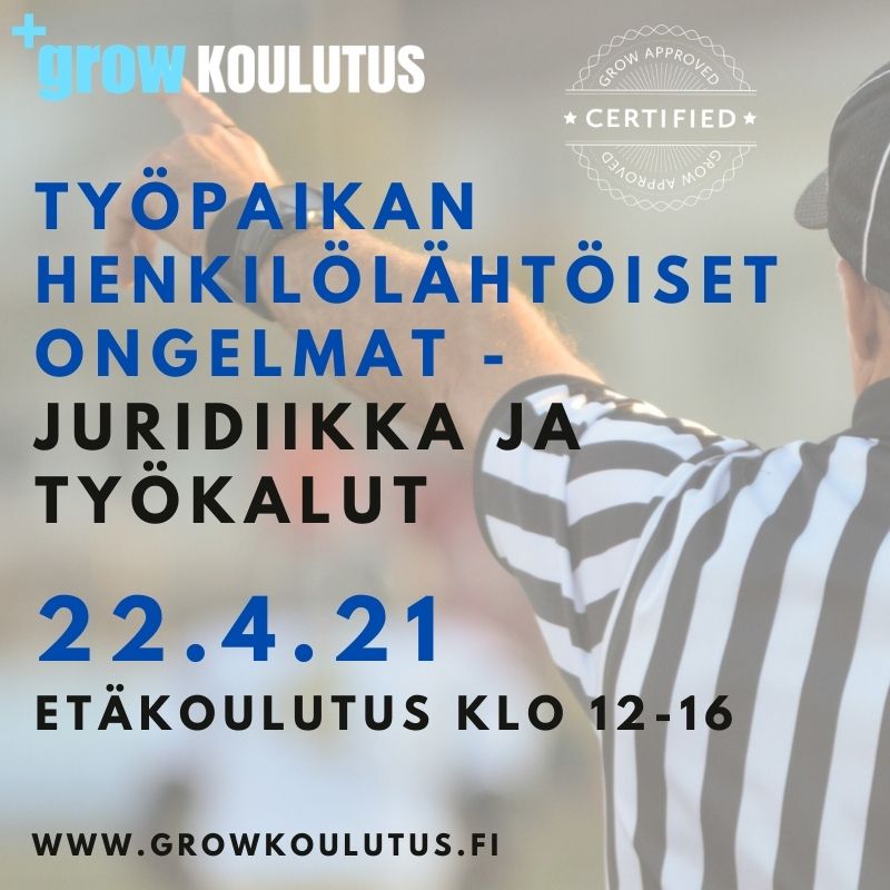 BIGTraining_big's tweet photo. Työpaikalla esiintyy yhteistyökyvyttömyyttä ja epäasiallista käytöstä. Miten ratkaista henkilöön liittyvät ongelmat esimiehen käytössä olevilla keinoilla ja valtuuksilla? Juridiikka ja työkaluja 22.4. Grow Koulutuksessa.Tutustu:https://t.co/wFV5F3gWI4 #esimies #koulutus https://t.co/513qtLhsuD