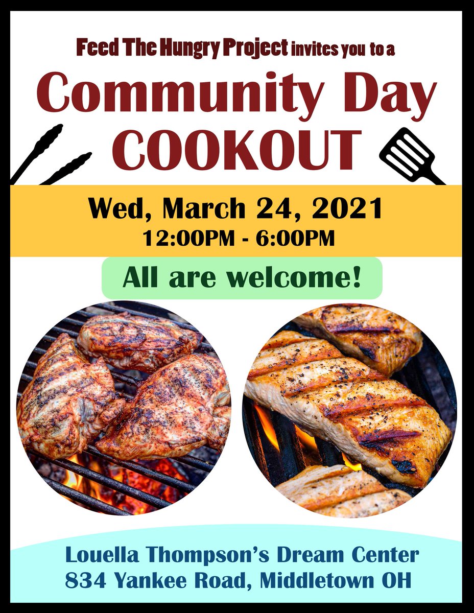 FeedTheHungryP1's tweet photo. Bring a friend! Bring a co-worker! But most importantly... bring your appetite! https://t.co/ubm40EFR58