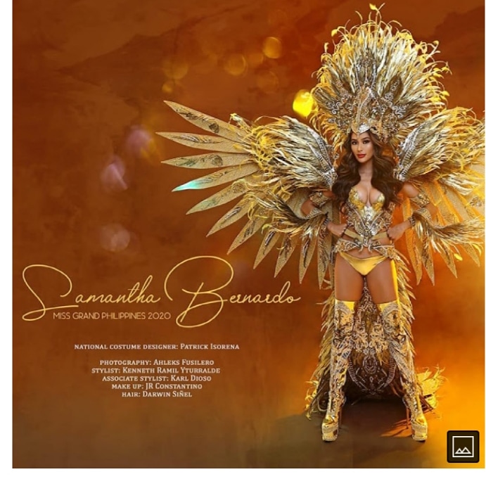 MPegarda's tweet photo. #PhilippinesForMGI
#SAMthingGrand 
#Filipinas
#PhilippineEagle 
#NationalCostumeCompetition 
#MissGrandInternational2020/21 https://t.co/7YYJSb72da