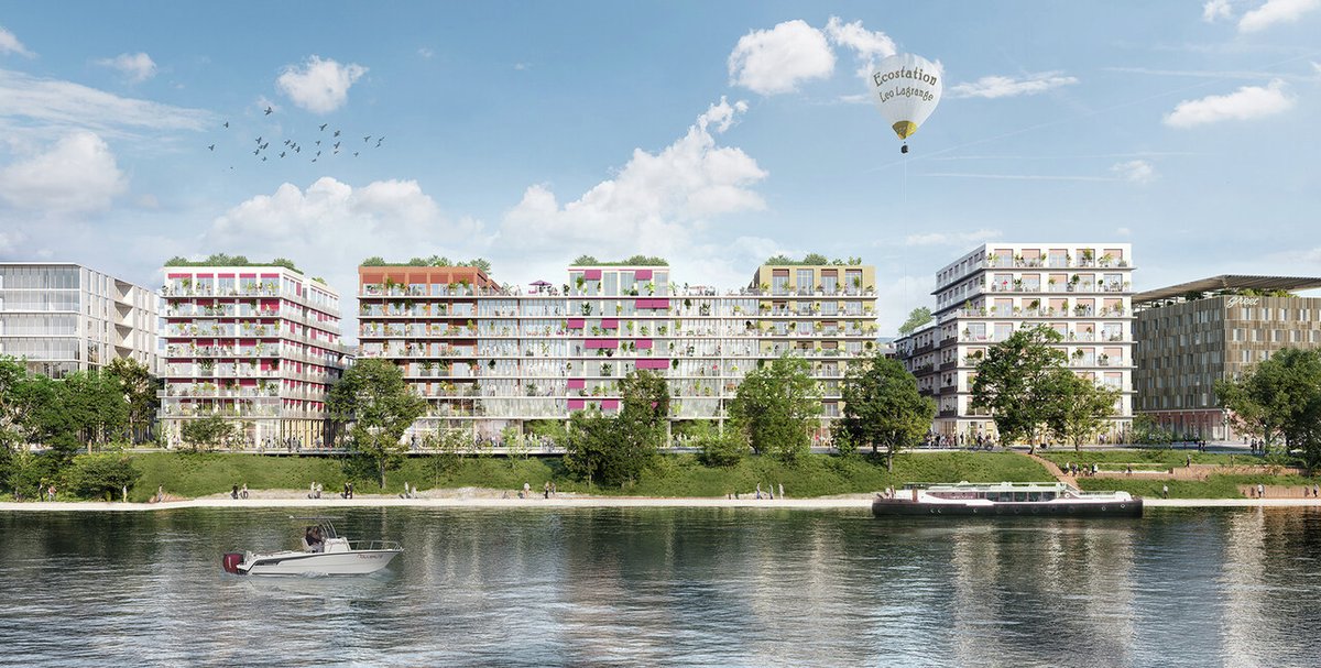SOLIDEO_JOP's tweet photo. [#1Jour1Ouvrage]
👉 Déplacements sans voitures, espaces publics généreux... La ZAC de l’Ecoquartier Fluvial, aménagé sur L'Ile-Saint-Denis par @PlaineCoDev, porte de fortes ambitions environnementales. Il composera une partie du #Villagedesathlètes des Jeux de #Paris2024 🏅
1/3 https://t.co/QhsZVfXfnW