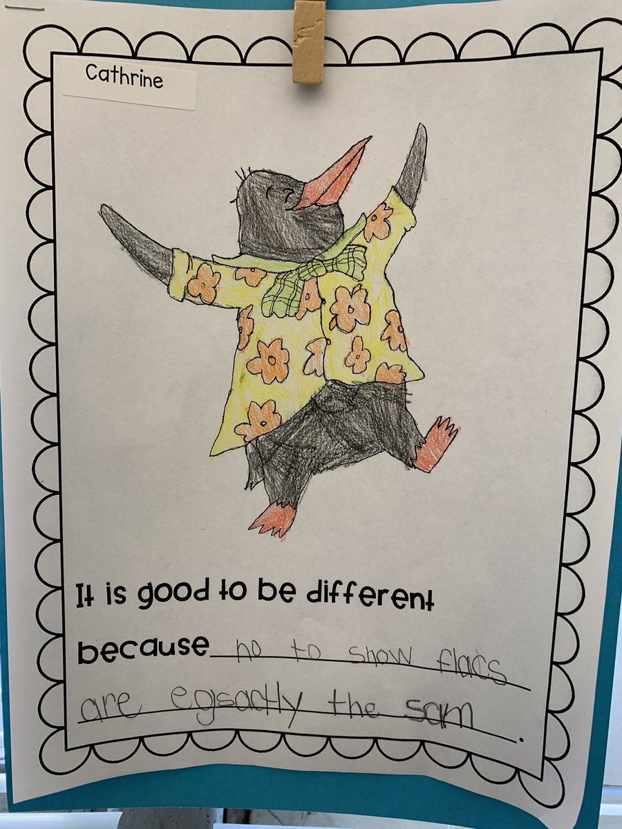 Wolfman1st's tweet photo. Tacky the Penguin and some big ideas about why it’s ❄️cool❄️ to be different! https://t.co/vAfkJdm36w