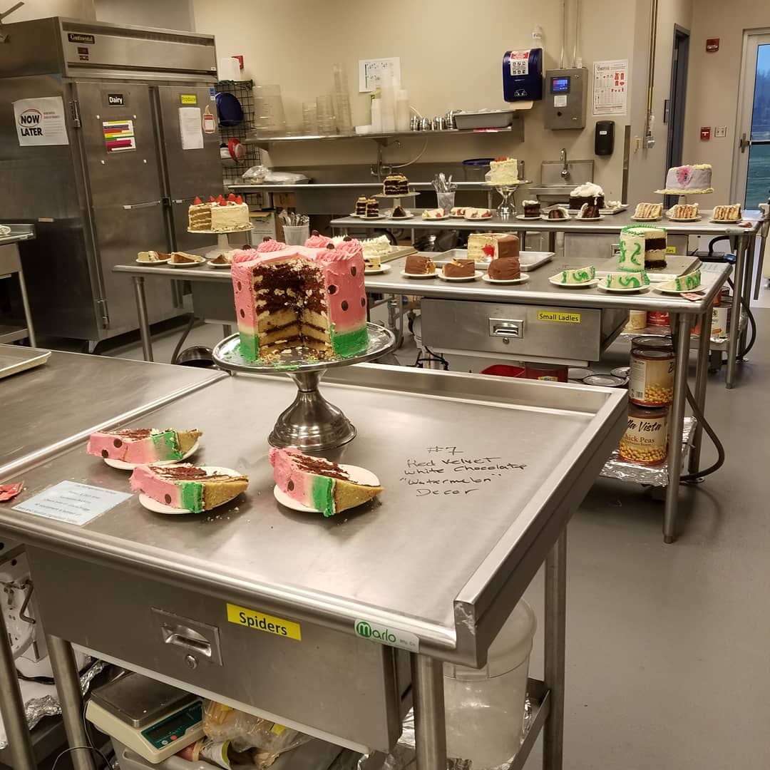 The Level I Culinary Arts students did an incredible job with their cake baking and decorating!  The cake tasting was this morning and all were amazing!  Way to go CA Juniors!!!