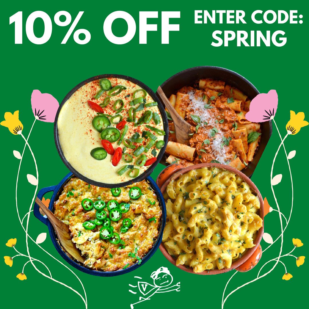 ieatgrassdotcom's tweet photo. Take 10% off of your vegan favorites! Enter code SPRING at checkout: https://t.co/FBjK8kuOGT https://t.co/lx2NGNf2Ie