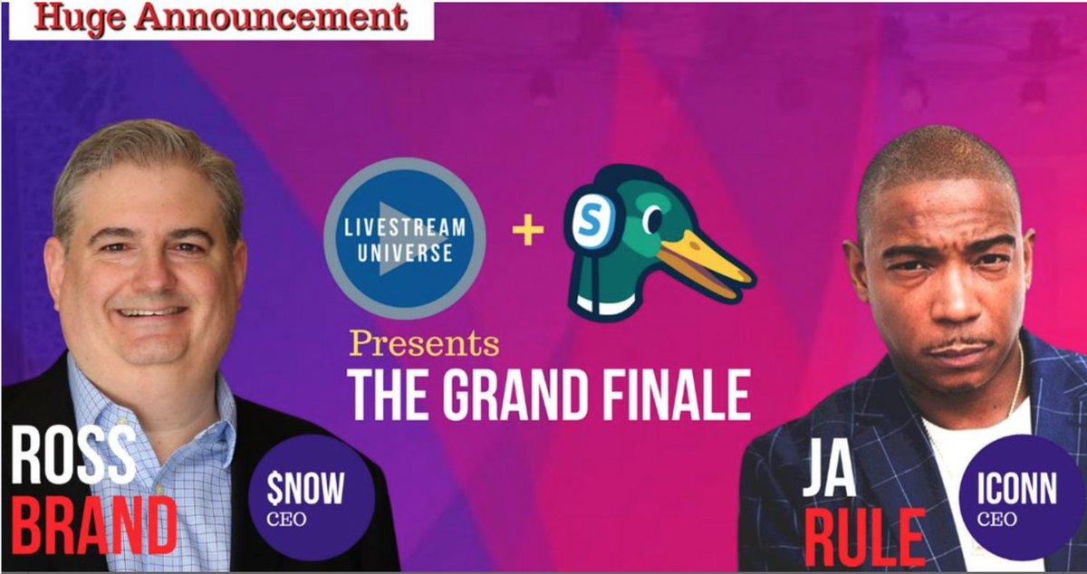 SpinItSocial's tweet photo. .@iRossBrand connects with the world on #StreamYardConnect, and today he's LIVE with one of the all-time best rappers๐ค๐ถ, a legend turned #entrepreneur, @IconnLive CEO @JaRule! https://t.co/qkTsGGurt6
โก๏ธ A Must Watch TODAY, 2PM ET! โ๏ธ
#Livestreaming
โก๏ธ https://t.co/aHAAxWJqEc https://t.co/tKjLYLqzB9
