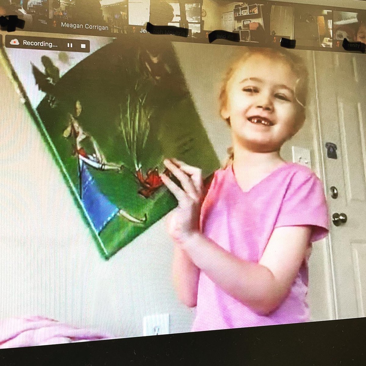 corrigancrew's tweet photo. Sometimes the best ideas come straight from the kids themselves. We’ve added...
>Guest Readers to allow kids a chance to read aloud to the class during morning meeting
>Weekly Clubs at the end of our Zoom sessions completely led by kiddos (Paper Club and Book Club currently) https://t.co/afa4hbShOJ
