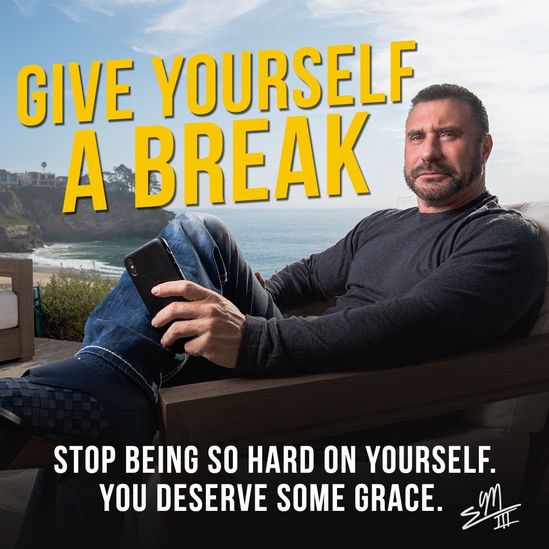 EdMylett's tweet photo. STOP being so hard on yourself! Far too many of us are our own worst enemy and critic. Believe me, I relate to this and I understand! Feed yourself a whole lot of self-love today! Nothing great can be accomplished from a negative state. It all starts w YOU #MaxOut https://t.co/zueeqn5HoI