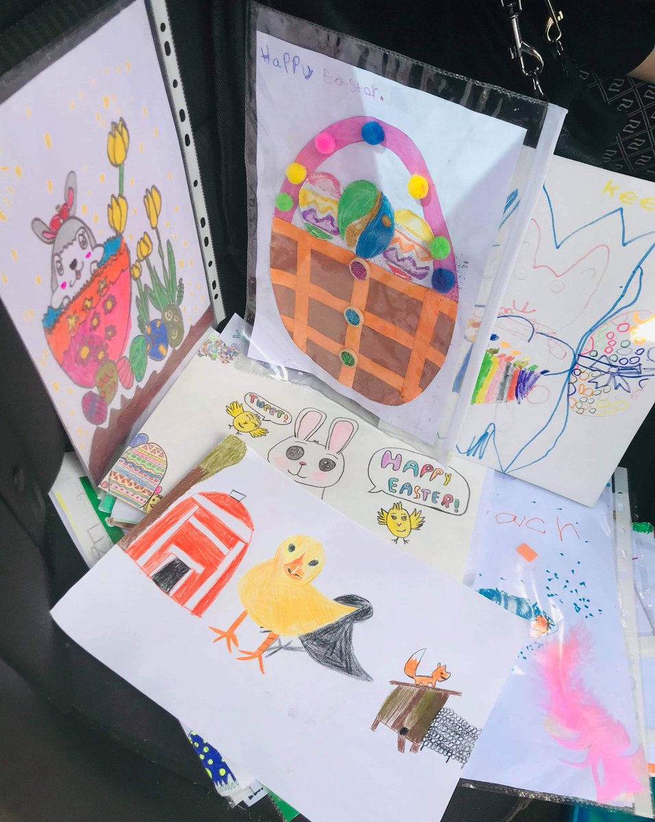 Some of the beautiful drawings for our Easter competition at the Ackworth <a href="/coopuk/">Co-op</a> 
#coop #coopcollegue #Easter2021 #itswhatwedo #Ackworth #westyorkshire