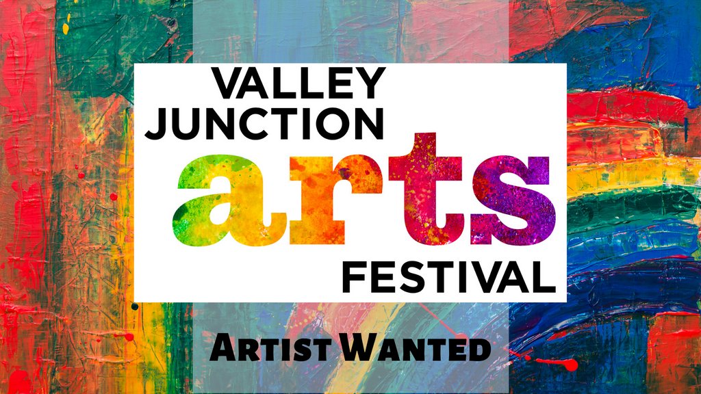 The 2021 Valley Junction Arts Festival will be held June 13 from 10 a.m. to 4 p.m. The application for artist is now open and can be found at buff.ly/3cVlUjA #valleyjunction #artsfestival #artist