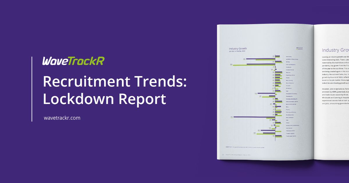 WaveTrackR's tweet photo. On our Recruitment Trends: Lockdown Report we take a closer look at 23 industries to investigate how they have responded to the pandemic.
Find out more on our website
https://t.co/S8LPoYPzSE
#wavetrackr #recruitmentdata #industrydata #recruitment https://t.co/Sn30V9fVLU