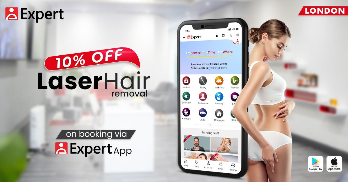 findnexpert's tweet photo. Have that Perfect, Smooth and Beautiful Look through #LaserHairRemoval.

💰 Get 10% OFF on the entire Treatment
✅ Qualified Experts
✅ Complete Adherence to Covid SOPs
✅ Location: Central London

Download the App Now: https://t.co/YbGJoZCMAr

#ExpertApp #London #LunchPun https://t.co/ZpPxEgLsH2