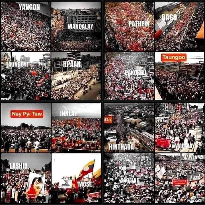 SheeShe97320455's tweet photo. Our country, our rules! SAC can only command their soldiers and puppets! We will only listen to our legitimately elected leaders, and no one can tell us what to do or not to do! #Mar24Coup #SilentStrikeMyanmar #WhatsHappeningInMyanmar https://t.co/3TYIETkCmx
