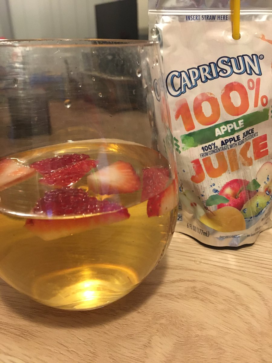 SquibSquabbles's tweet photo. Plus our round of drinks for "What are We Drinking to Get Through This"!

Katie: "Poor Person Sangria" w/ Riesling by Pacific Rim &amp; Juice by @Capri_Sun 

Alex: Jurassic Park TIPA by @BlackStackBrew &amp; @TGBrews 

Sydney: Lemon-Ginger Zombie White Ale by @CatawbaBeer 

Try 'em out! https://t.co/CAnQ3vGoex