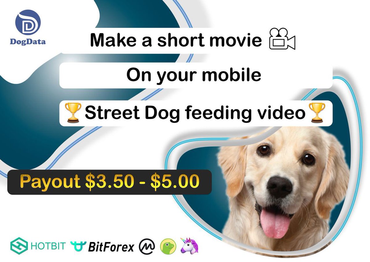 nft_shibnft's tweet photo. π΄ Get paid for your left over table food π₯
π€ π€©
π Post your Street #Dog #Feeding #BoneDrop video π₯ in π
Ihttps://t.me/DogDataICO π πΎ
π€© https://t.co/R6kuQDKp3E 𦴠https://t.co/YWul1G9EIy