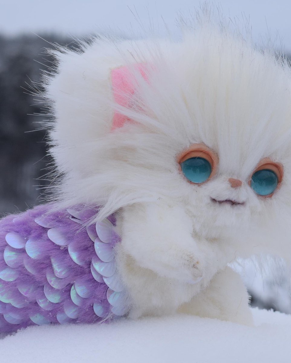 #catmaid in stock in my Etsy and BearPile shop! #purrmaid #purrfect