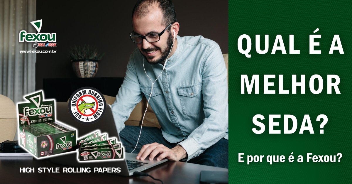 FexouRollPaper's tweet photo. A Fexou é a melhor por causa das suas qualidades únicas!

É a escolha perfeita para quem gosta de um produto mais refinado e quer desfrutar de uma queima lenta e uniforme, sem o indesejável "efeito jacaré".

Já experimentou?

#sedas #headshop #tabacaria #sedaparatabaco #cannabis https://t.co/1HJ9e5mVG4
