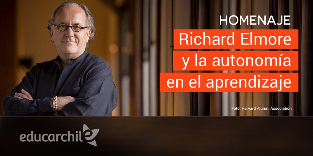 Siempre es necesario recordar a quienes nos inspiran y abren caminos 🌟 Compartimos un sentido homenaje a Richard Elmore, quien nos acompañó a pensar en una nueva educación. Lee una entrevista inédita y el homenaje que <a href="/SRinconGallardo/">SantiagoRG</a> escribió para él:
bit.ly/3lKiynz